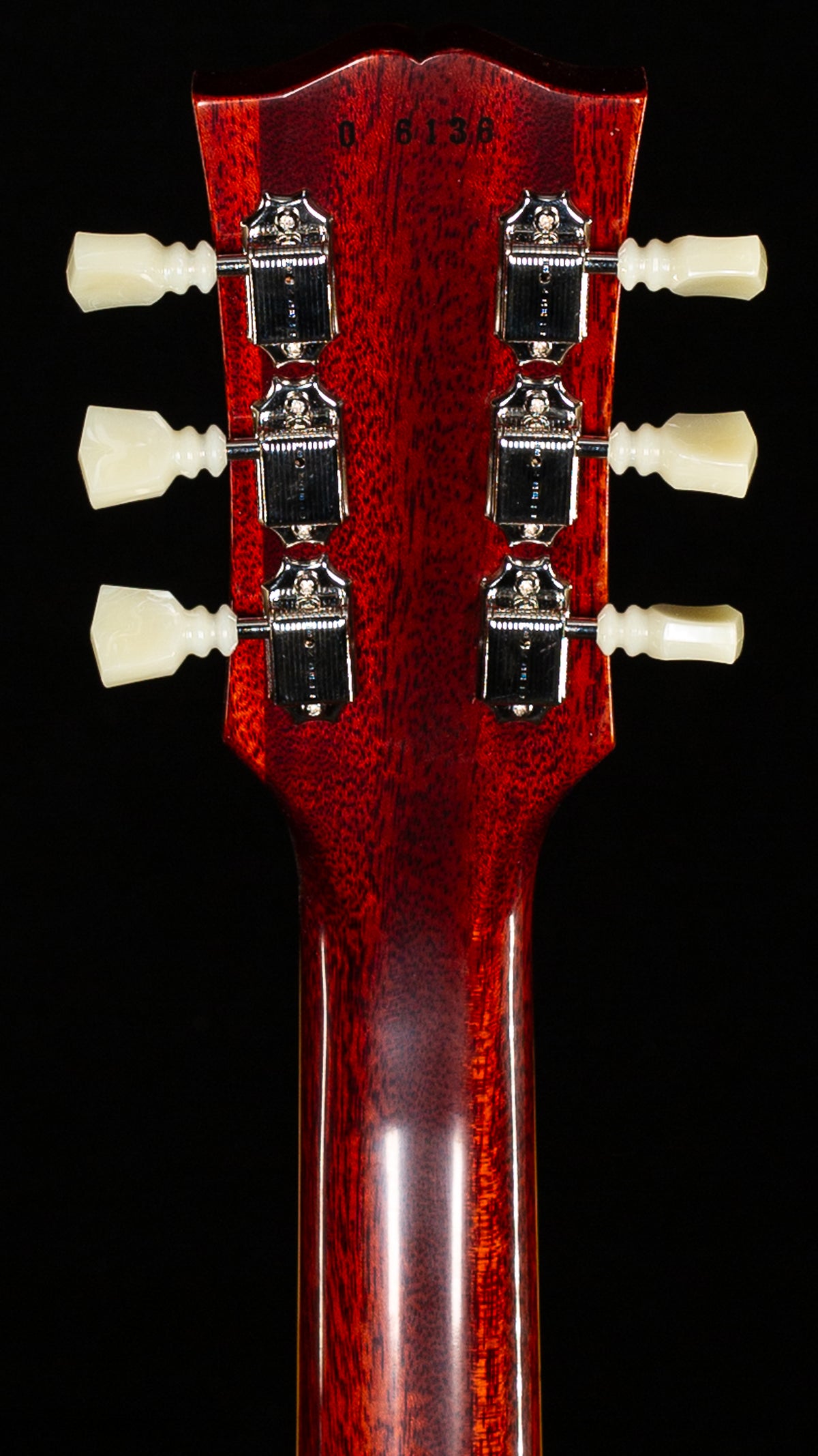 Gibson Custom Shop Willcutt Cavern Collection 1960 Les Paul V2 VOS Factory Burst Chambered (136)