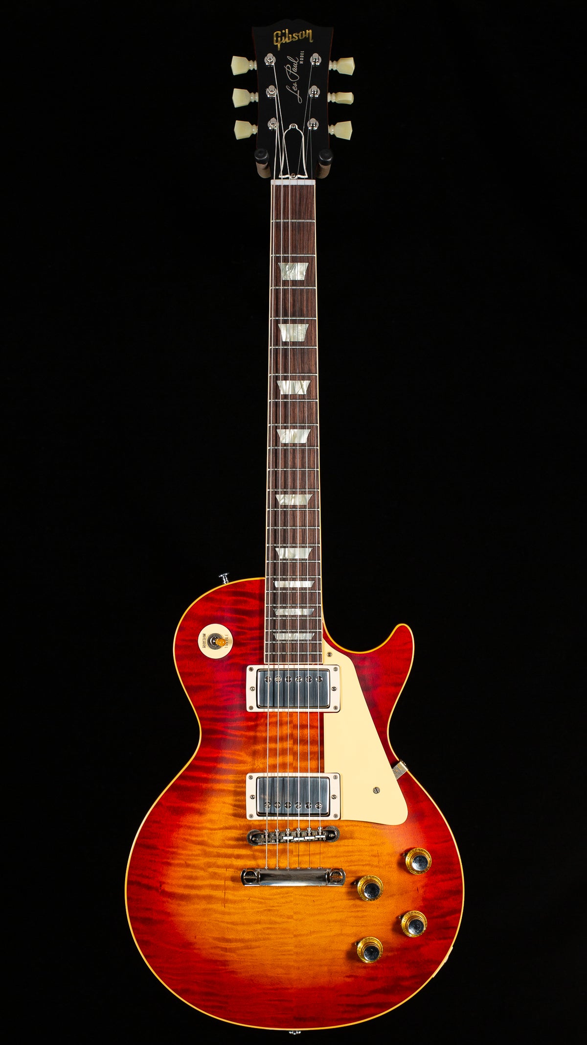 Gibson Custom Shop Willcutt Cavern Collection 1960 Les Paul V1 VOS Factory Burst Chambered (180)