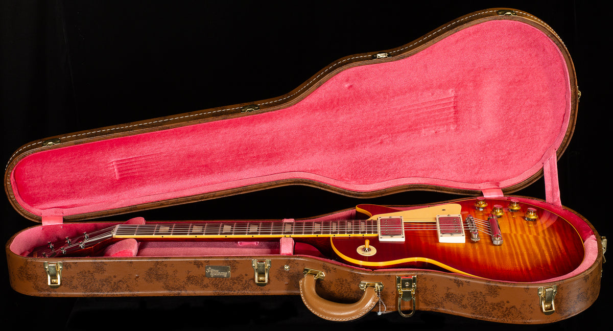 Gibson Custom Shop Willcutt Cavern Collection 1960 Les Paul V1 VOS Factory Burst Chambered  (185)