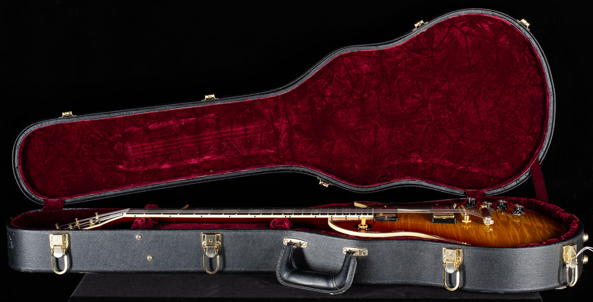 2007 Gibson Custom Shop 1968 Les Paul Custom Flame Top Washed Cherry