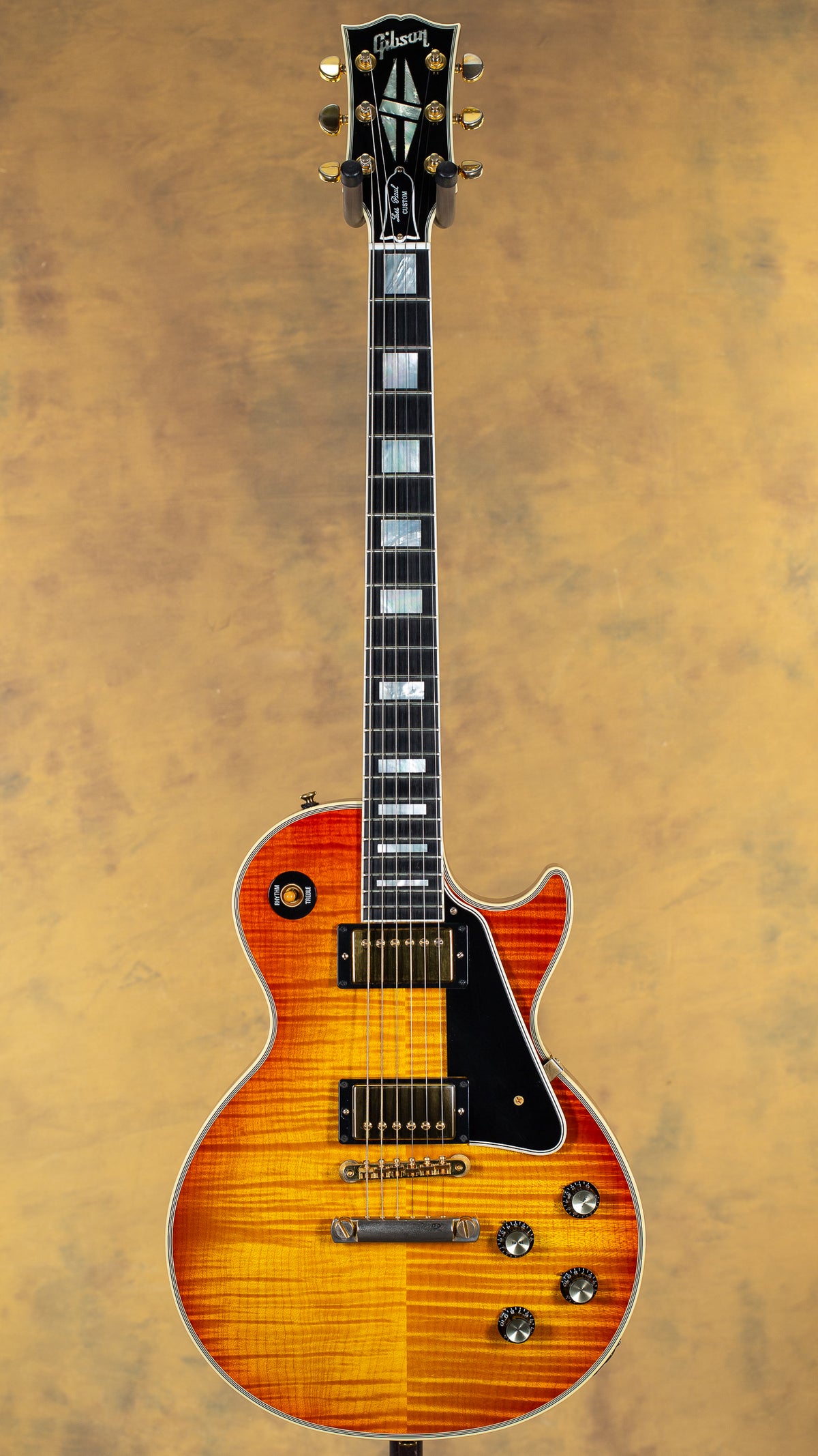 2007 Gibson Custom Shop 1968 Les Paul Custom Flame Top Washed Cherry