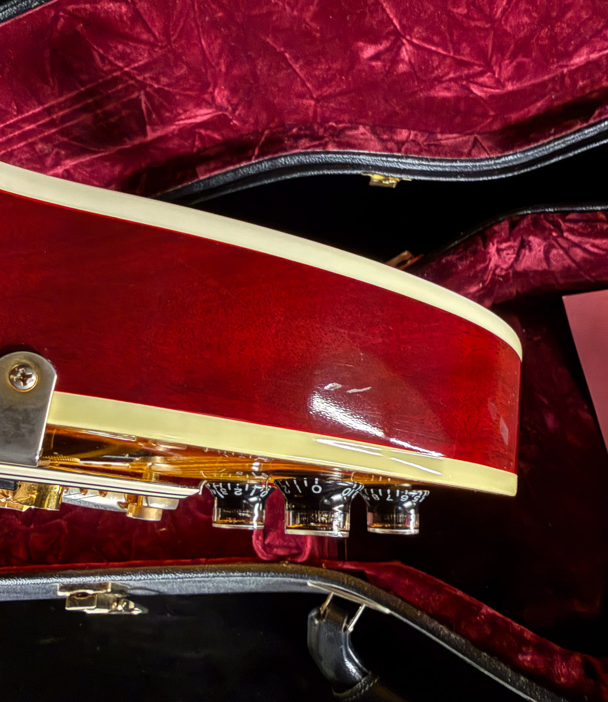 2007 Gibson Custom Shop 1968 Les Paul Custom Flame Top Washed Cherry