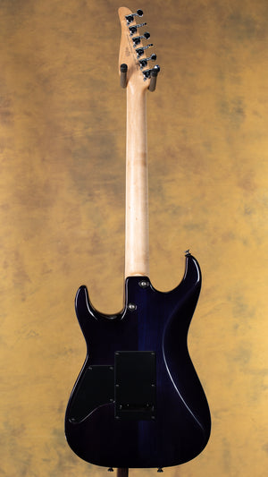 2023 Tom Anderson Guitarworks Drop Top Natural Arctic Blue Burst with Binding