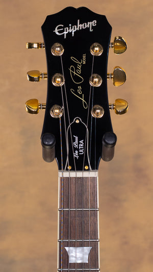 2008 Epiphone Les Paul Ultra II Midnight Ebony w/ Case