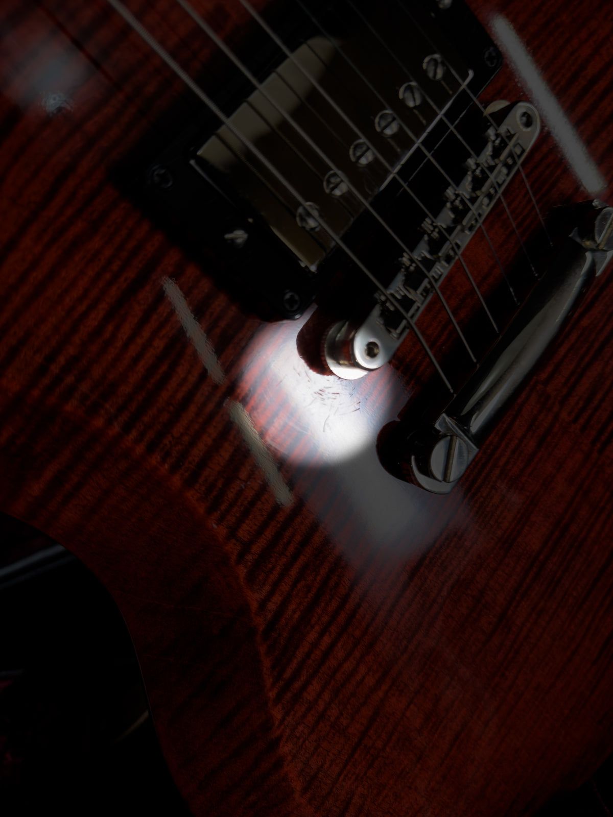 2018 Gibson Custom Shop SG Elegant Figured Red Tiger