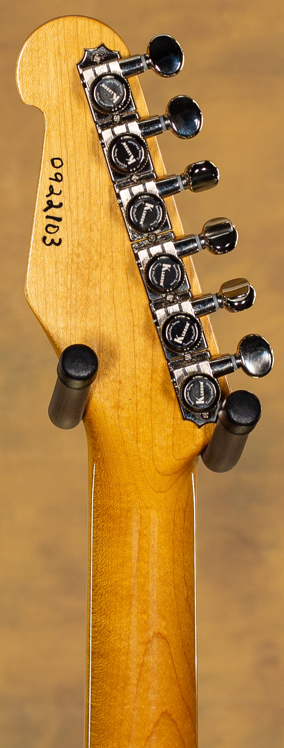 Old South Custom Guitars Small Block Inca Silver