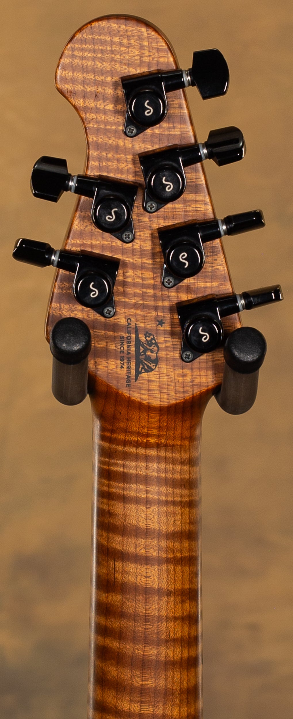 2020 Ernie Ball Music Man Sabre Cobra Burst w/ Neck Repair