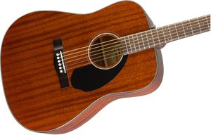 Fender CD-60S Dreadnought, Walnut Fingerboard, All-Mahogany (406)