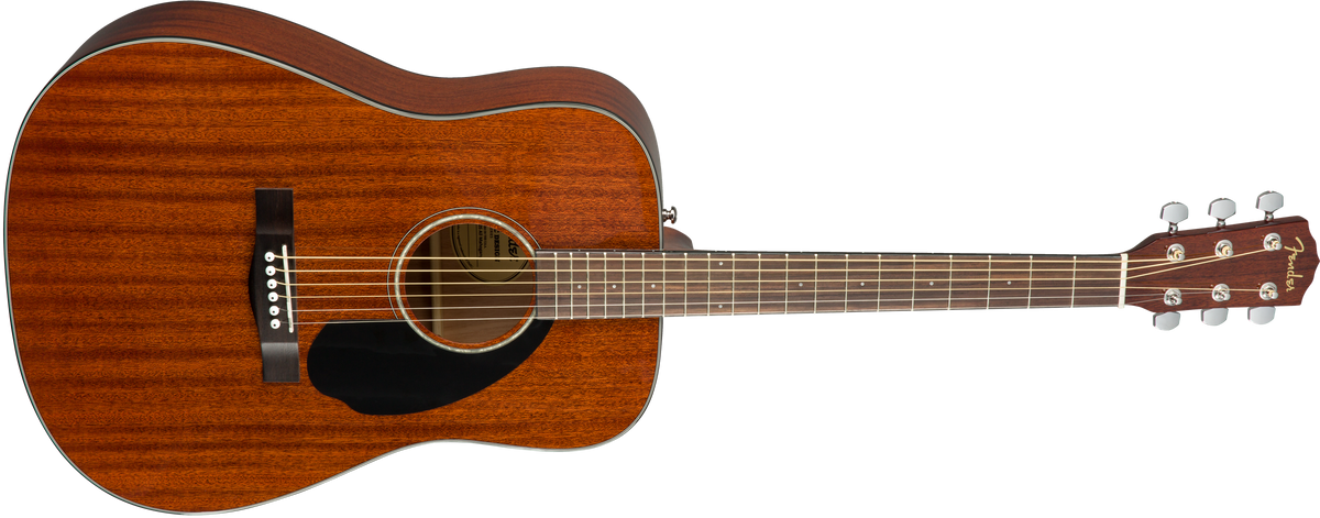 Fender CD-60S Dreadnought, Walnut Fingerboard, All-Mahogany (406)