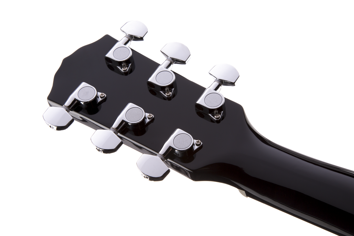 Fender CD-60 Dreadnought V3 w/Case, Walnut Fingerboard, Black (878)