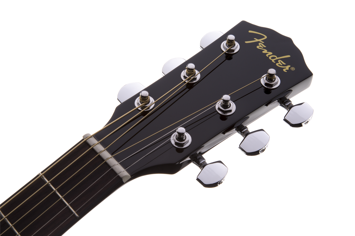 Fender CD-60 Dreadnought V3 w/Case, Walnut Fingerboard, Black (878)