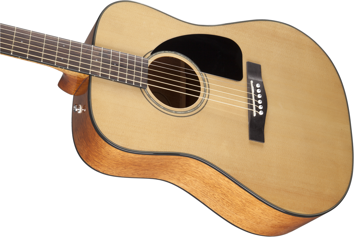 Fender CD-60 Dreadnought V3 w/Case, Walnut Fingerboard, Natural (155)