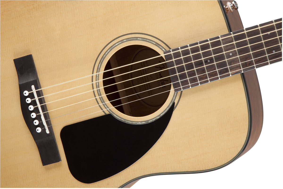 Fender CD-60 Dreadnought V3 w/Case, Walnut Fingerboard, Natural (918)