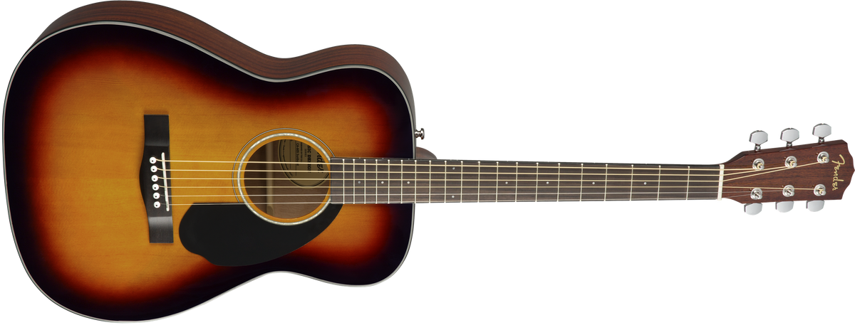 Fender CC-60S Concert, Walnut Fingerboard, 3-Color Sunburst (453)