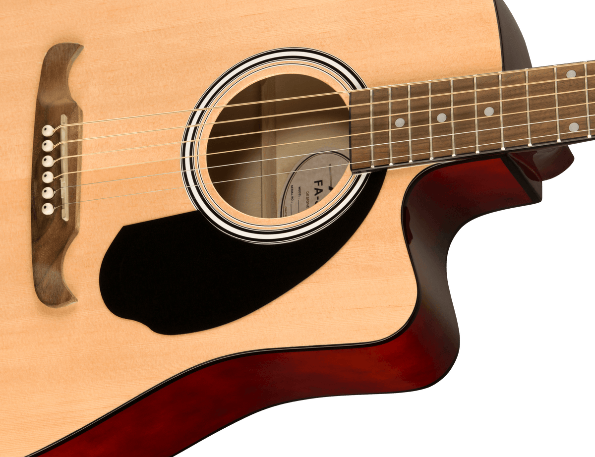 Fender FA-125 Dreadnought w/bag, Walnut Fingerboard, Natural (527)