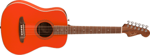 Fender California Standard Redondo Mini with Bag, Spruce Top, Fiesta Red (138)