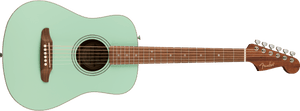 Fender California Standard Redondo Mini with Bag, Spruce Top, Surf Green (870)