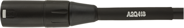 Fender Professional Series Microphone Cable, 25', Black