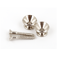 Fender Pure Vintage Strap Buttons, Nickel (2)