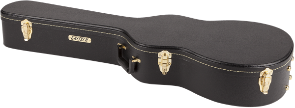 Gretsch G6296 Round Neck Resonator Flat Top Case, Black