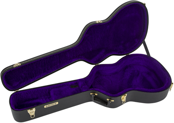 Gretsch G6296 Round Neck Resonator Flat Top Case, Black