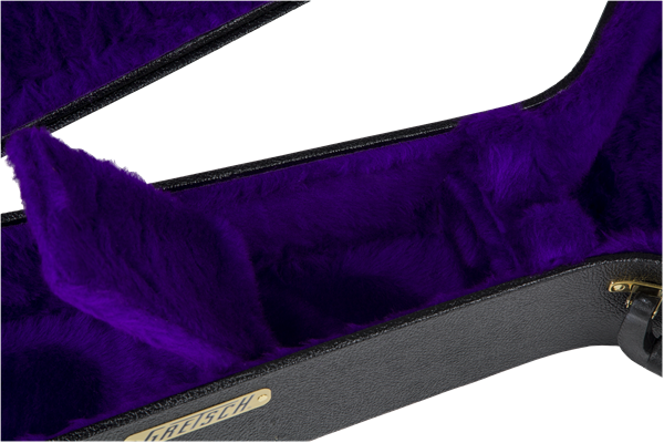 Gretsch G6296 Round Neck Resonator Flat Top Case, Black