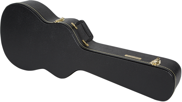 Gretsch G6296 Round Neck Resonator Flat Top Case, Black