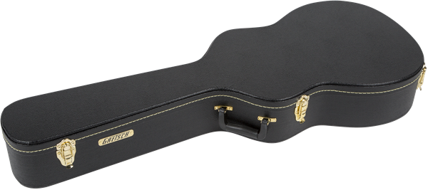 Gretsch G6296 Round Neck Resonator Flat Top Case, Black