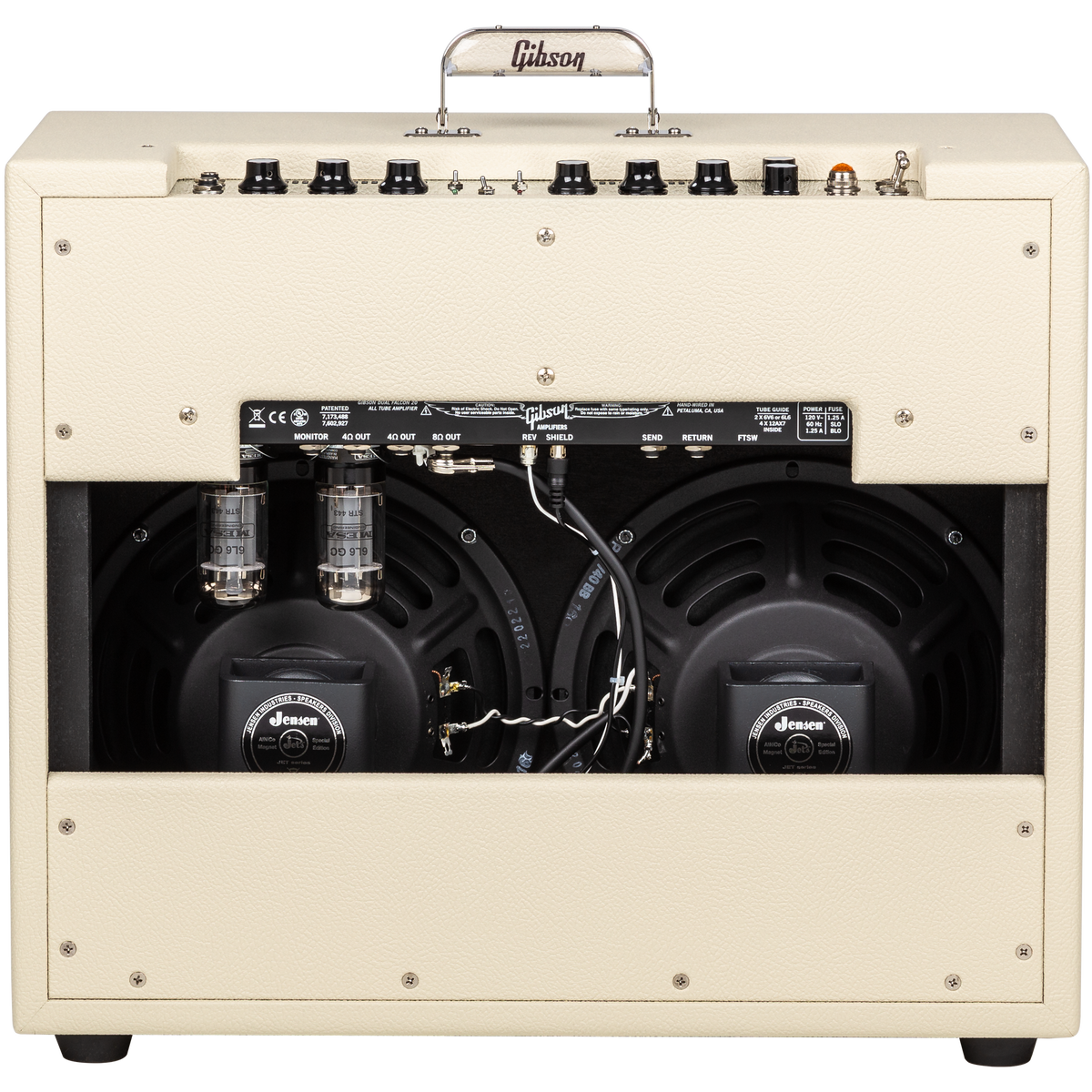 Gibson Dual Falcon 20 2x10 Combo Cream Bronco Oxblood grille (261)