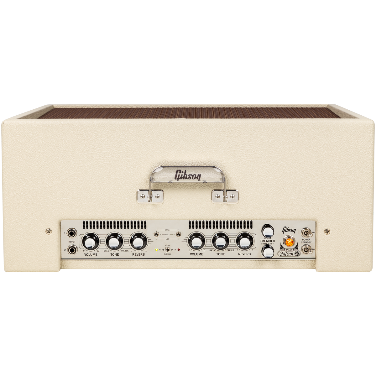 Gibson Dual Falcon 20 2x10 Combo Cream Bronco Oxblood grille (261)