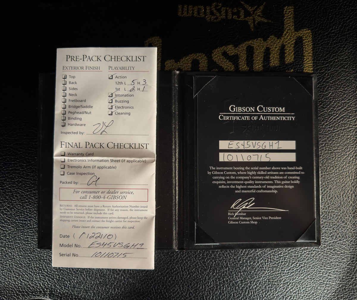 2010 Gibson Custom BB King ES-345 Vintage Sunburst