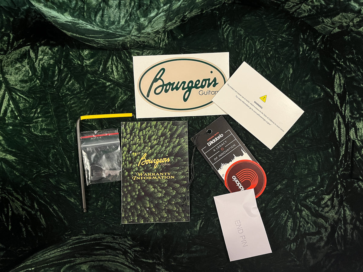 Bourgeois OM Vintage Heirloom Series Aged Tone Adirondack Spruce (156)