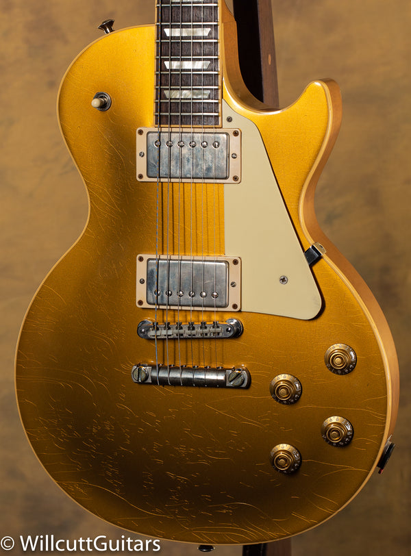 2010 Gibson Les Paul Standard Goldtop Underwood Aged - Willcutt