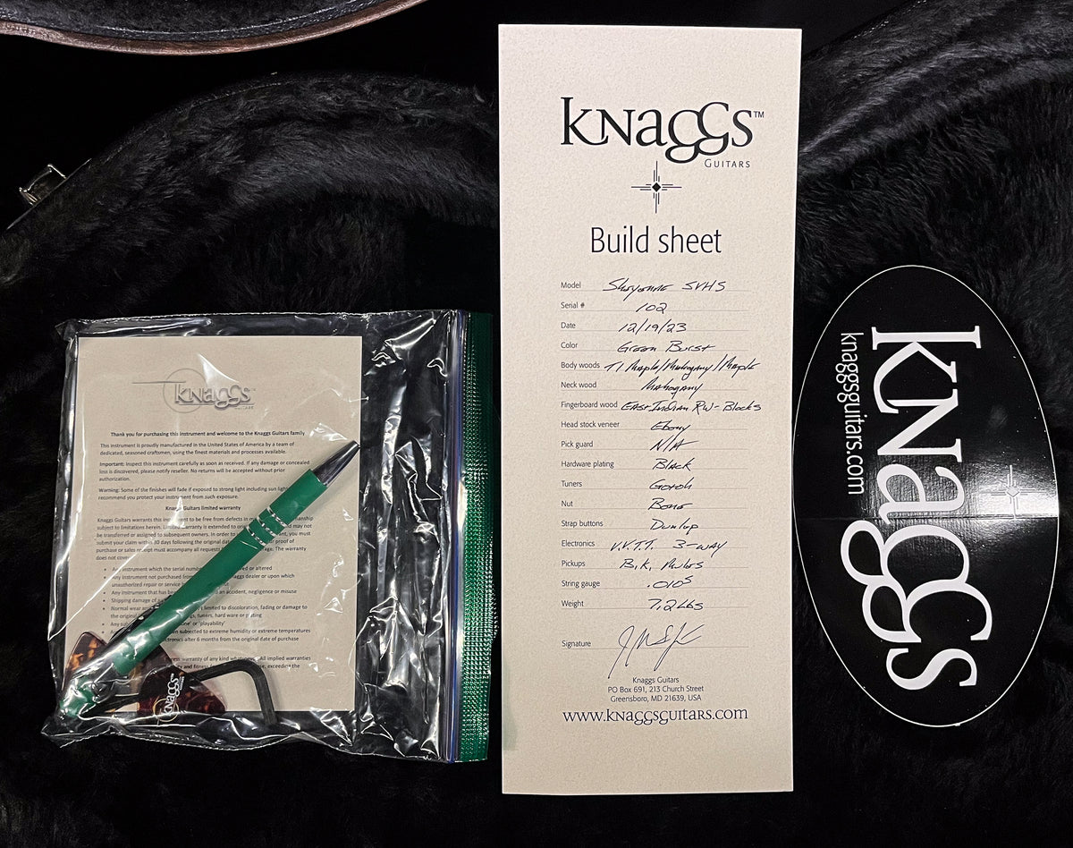 Knaggs Influence Sheyenne SVHS GreenBurst T1 Top (102)