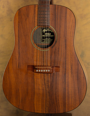 2004 Martin D-X2E Koa