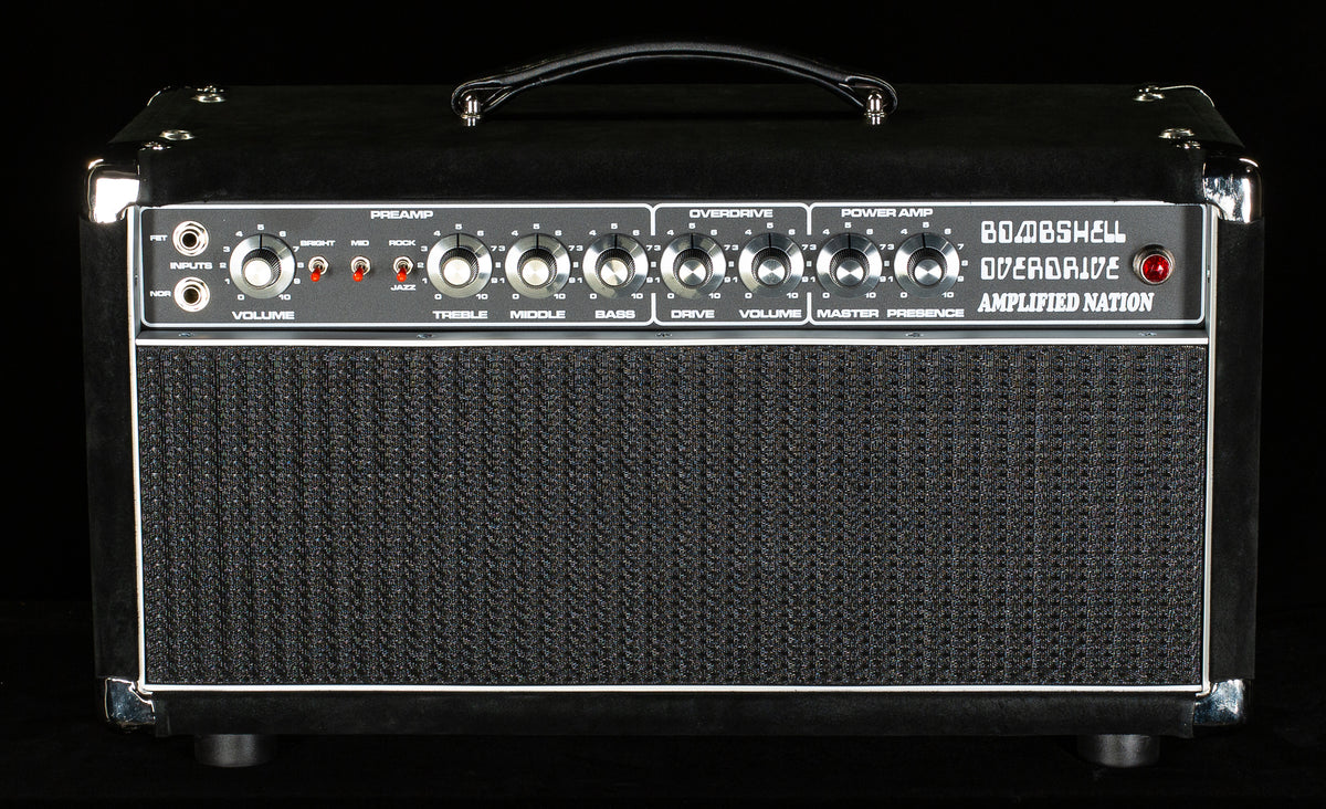 Amplified Nation Bombshell Overdrive Head 50W Black Suede