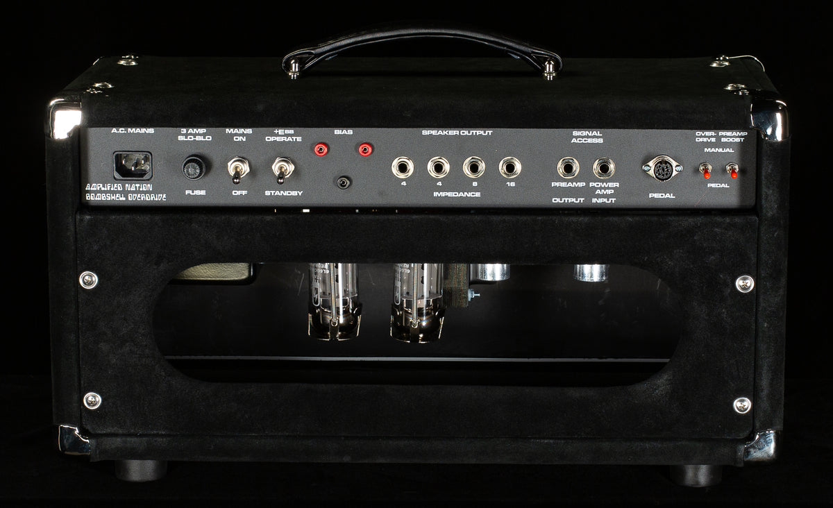 Amplified Nation Bombshell Overdrive Head 50W Black Suede