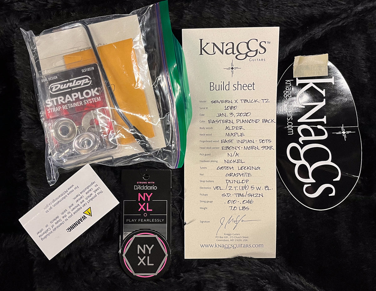 Knaggs Chesapeake Severn X Trembuck Diamonback Rattlesnake (080)