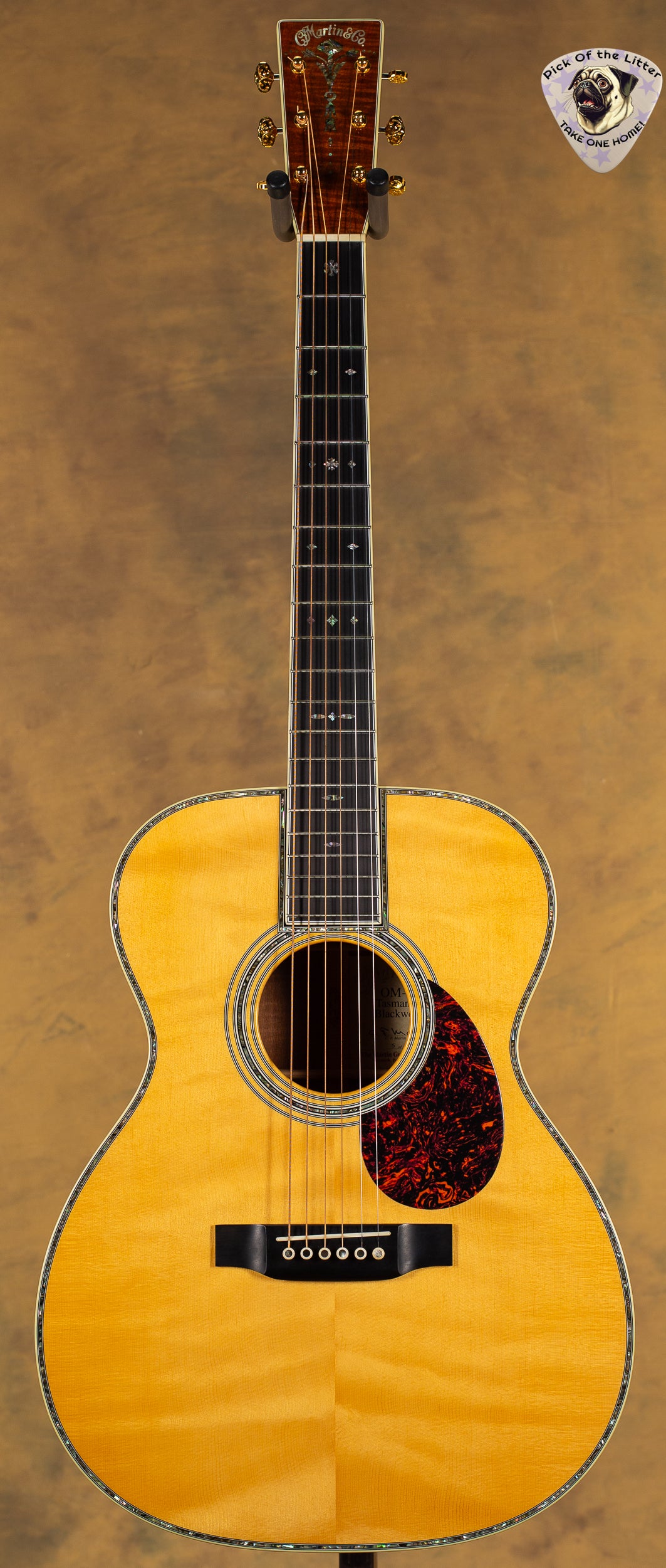 2005 Martin Custom Shop Limited Edition OM-45 Tasmanian Blackwood