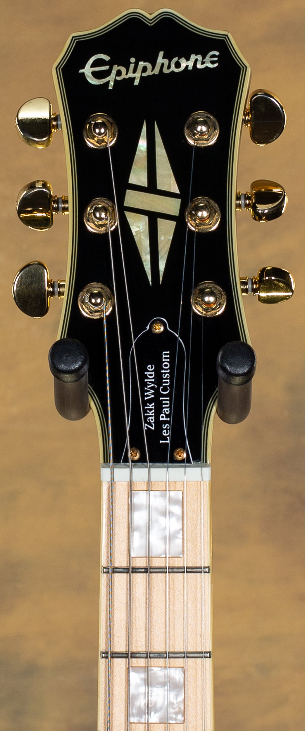 2011 Epiphone Zakk Wylde Bullseye Camo Les Paul Custom w/ Case