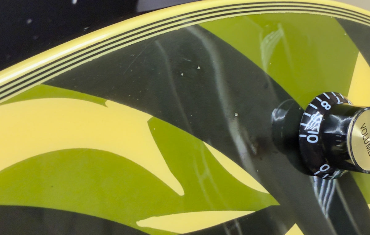 2011 Epiphone Zakk Wylde Bullseye Camo Les Paul Custom w/ Case