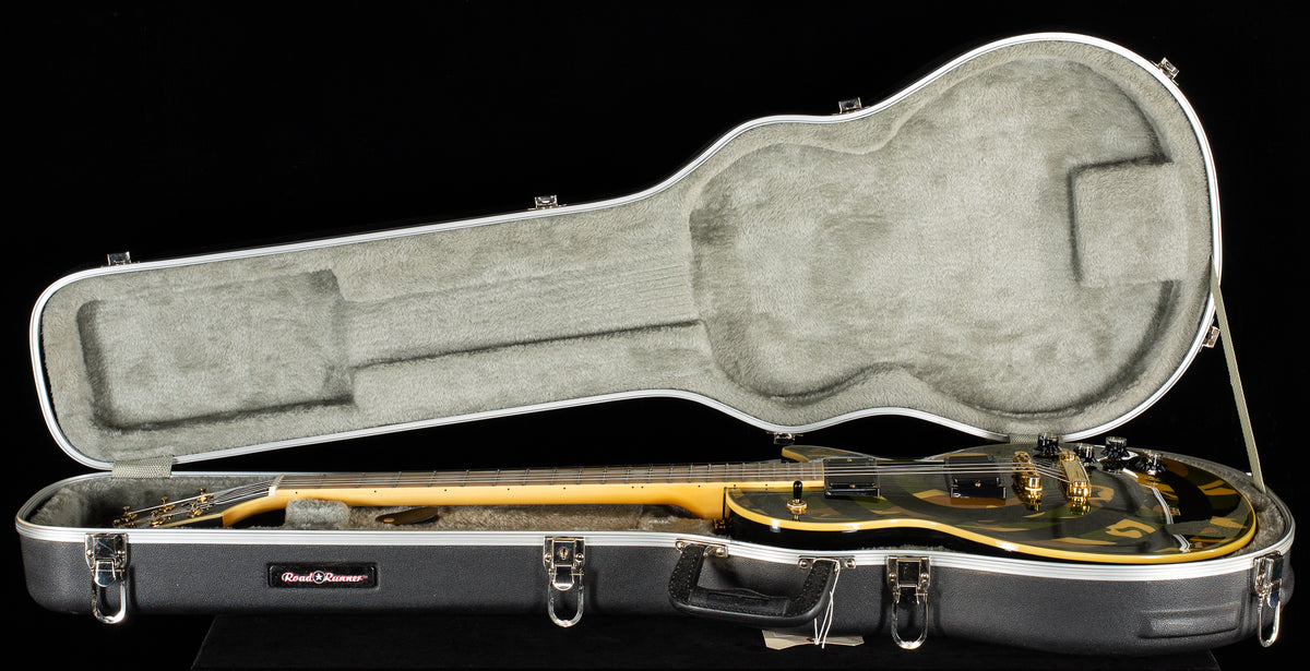 2011 Epiphone Zakk Wylde Bullseye Camo Les Paul Custom w/ Case