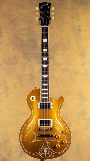 2019 Gibson Les Paul Standard '50s Goldtop Aftermarket Pinstripe