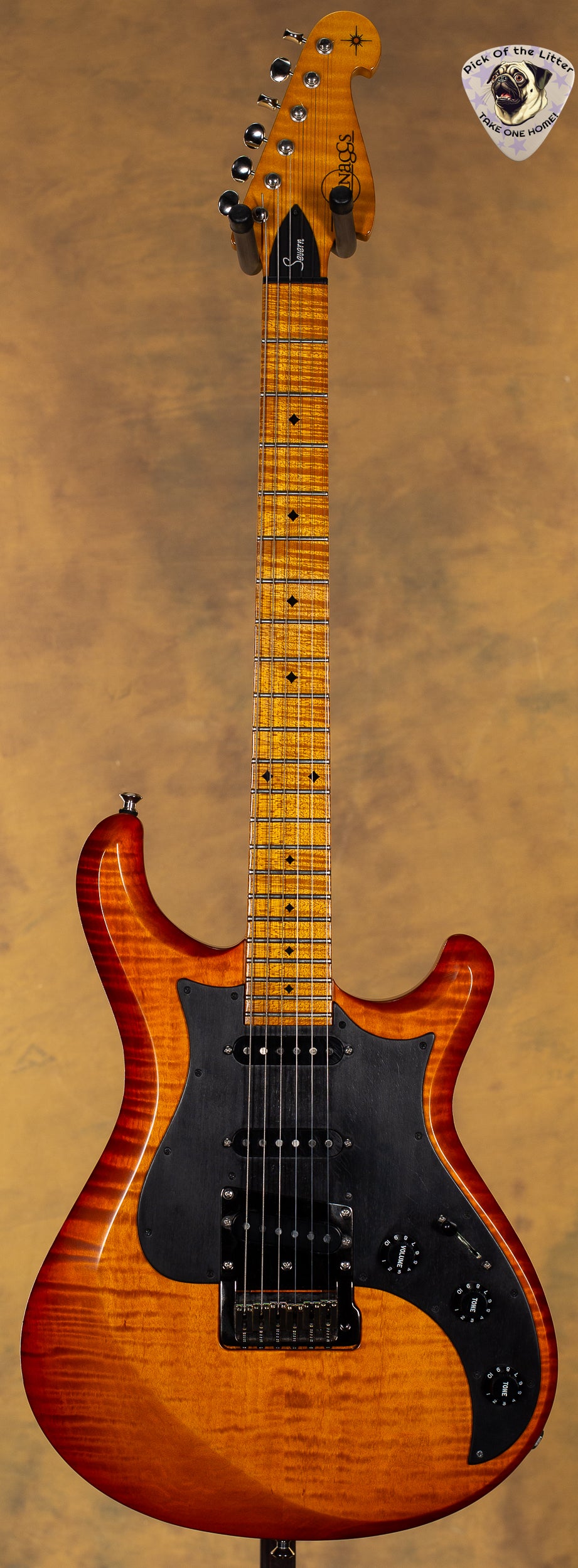 2020 Knaggs Chesapeake Severn SSS Trem Vintage Burst