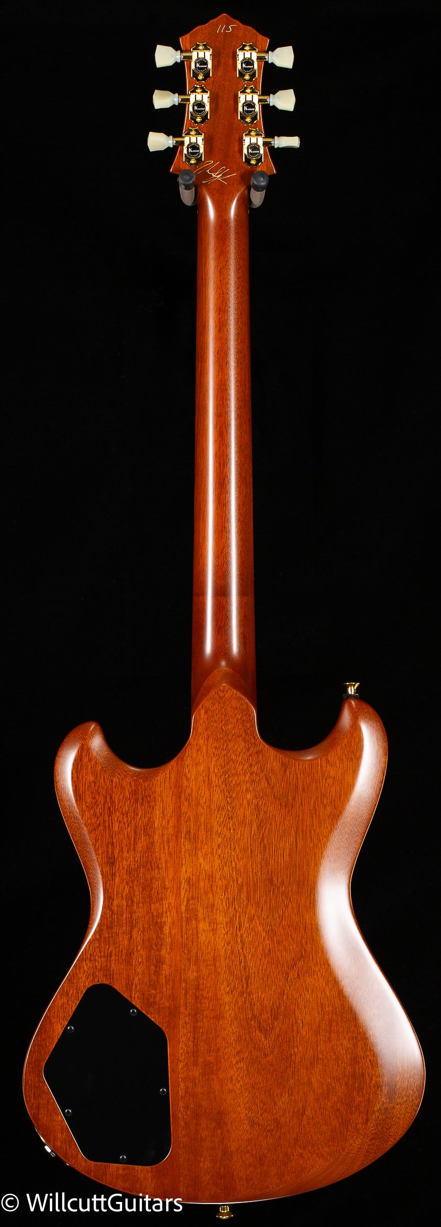 Knaggs Influence Honga Forest Green w/T1 Quilt top (115)