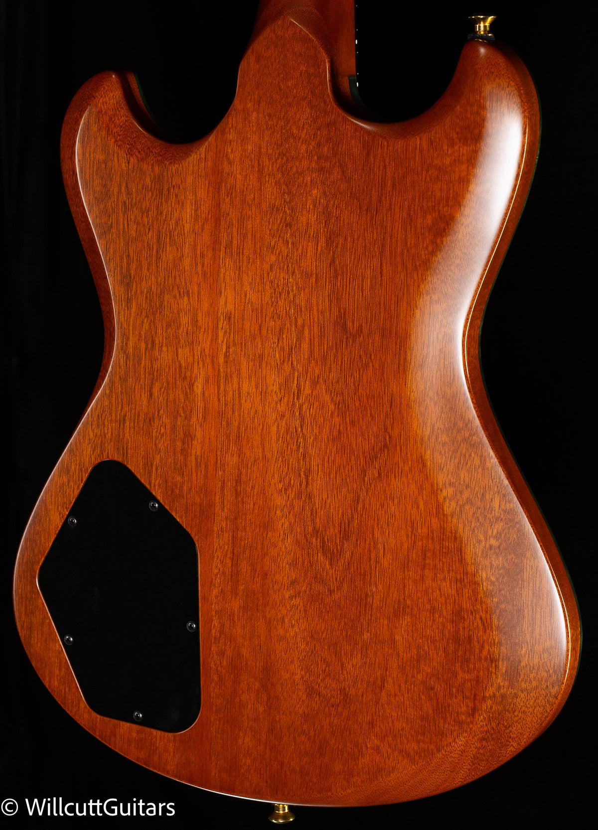 Knaggs Influence Honga Forest Green w/T1 Quilt top (115)