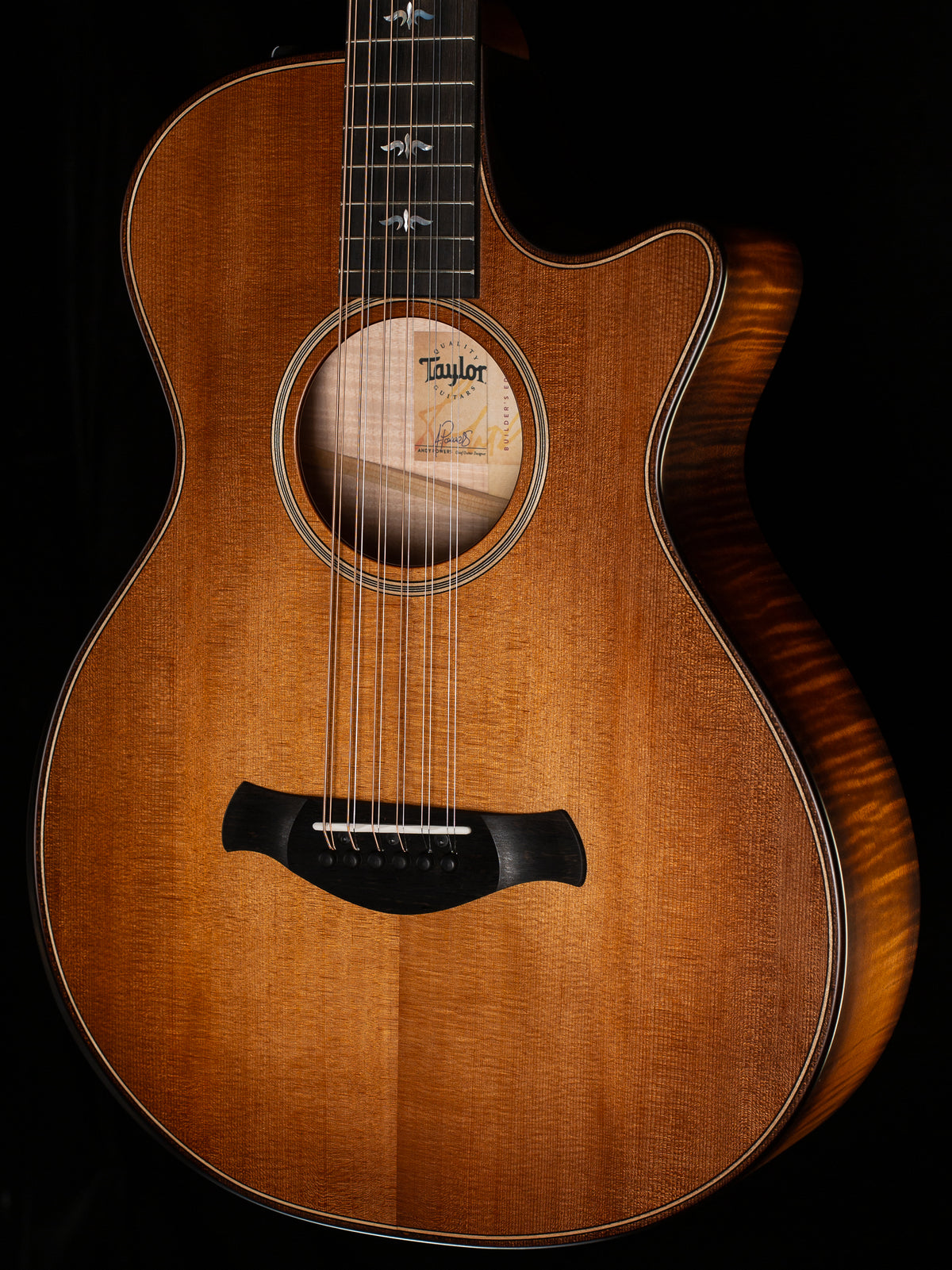 Taylor Builder's Edition 652ce 12-String WHB V-Class Bracing (030)