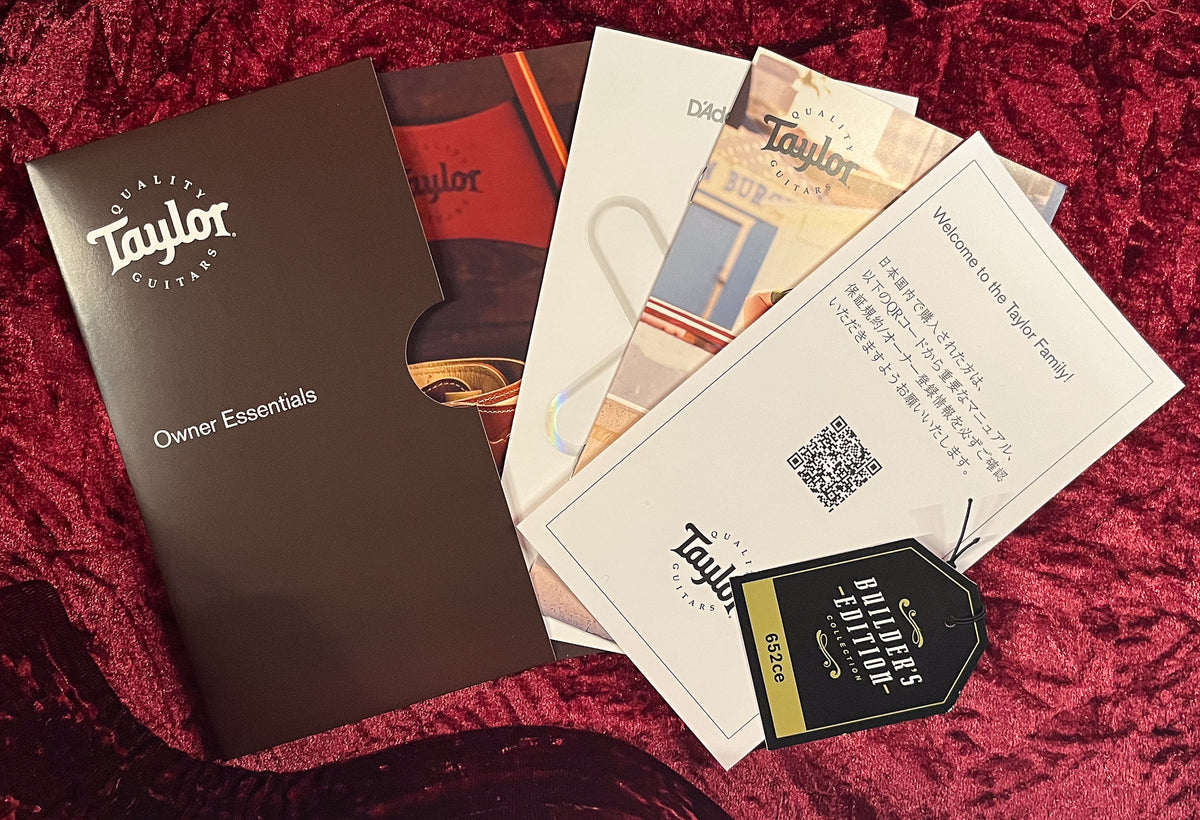 Taylor Builder's Edition 652ce 12-String WHB V-Class Bracing (030)