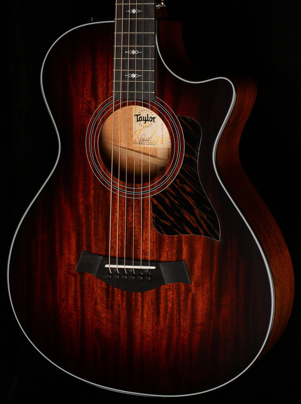 Taylor 322ce 12-Fret Mahogany Shaded Edge Burst (020)