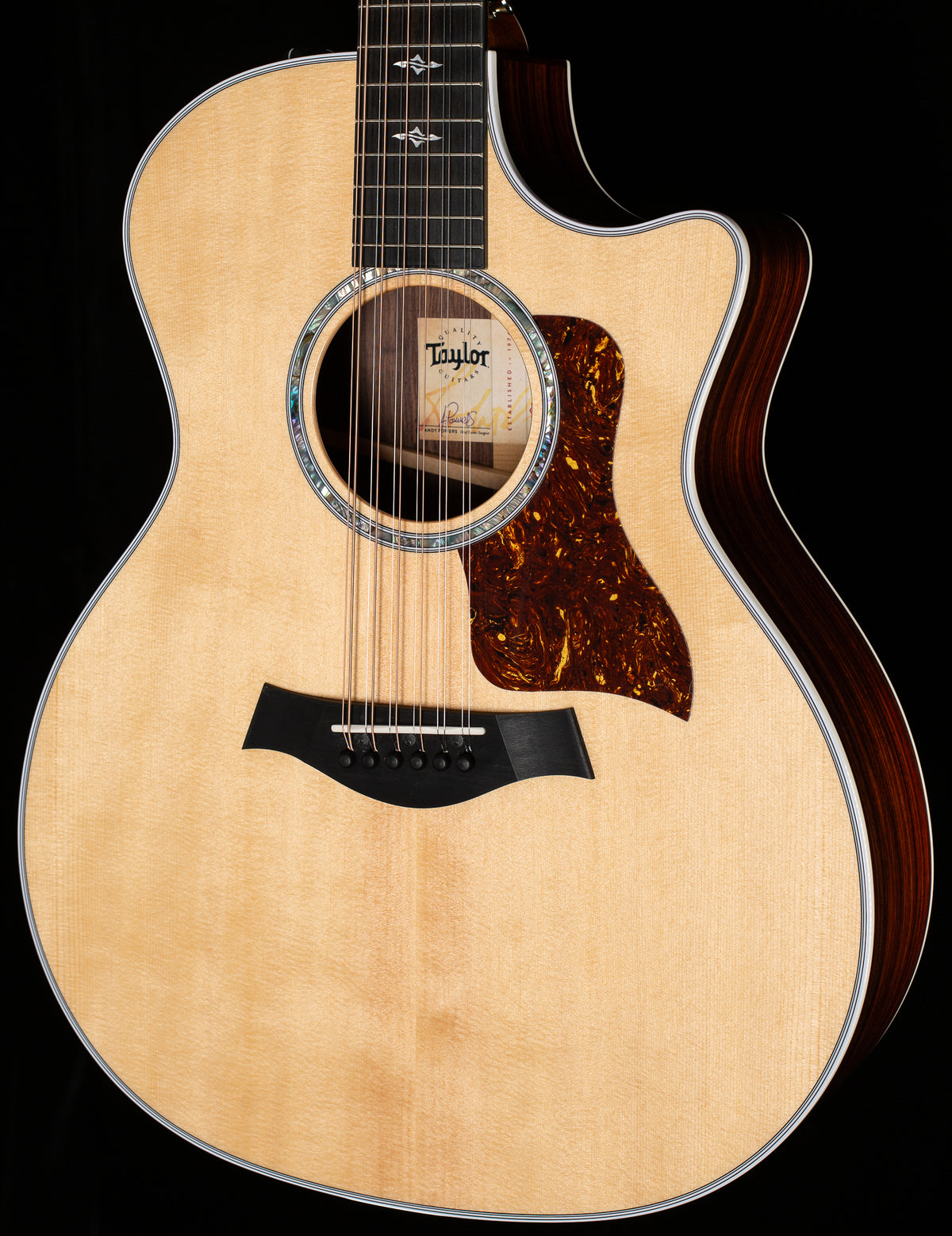 Taylor 454ce 12-String Grand Auditorium Indian Rosewood (046)